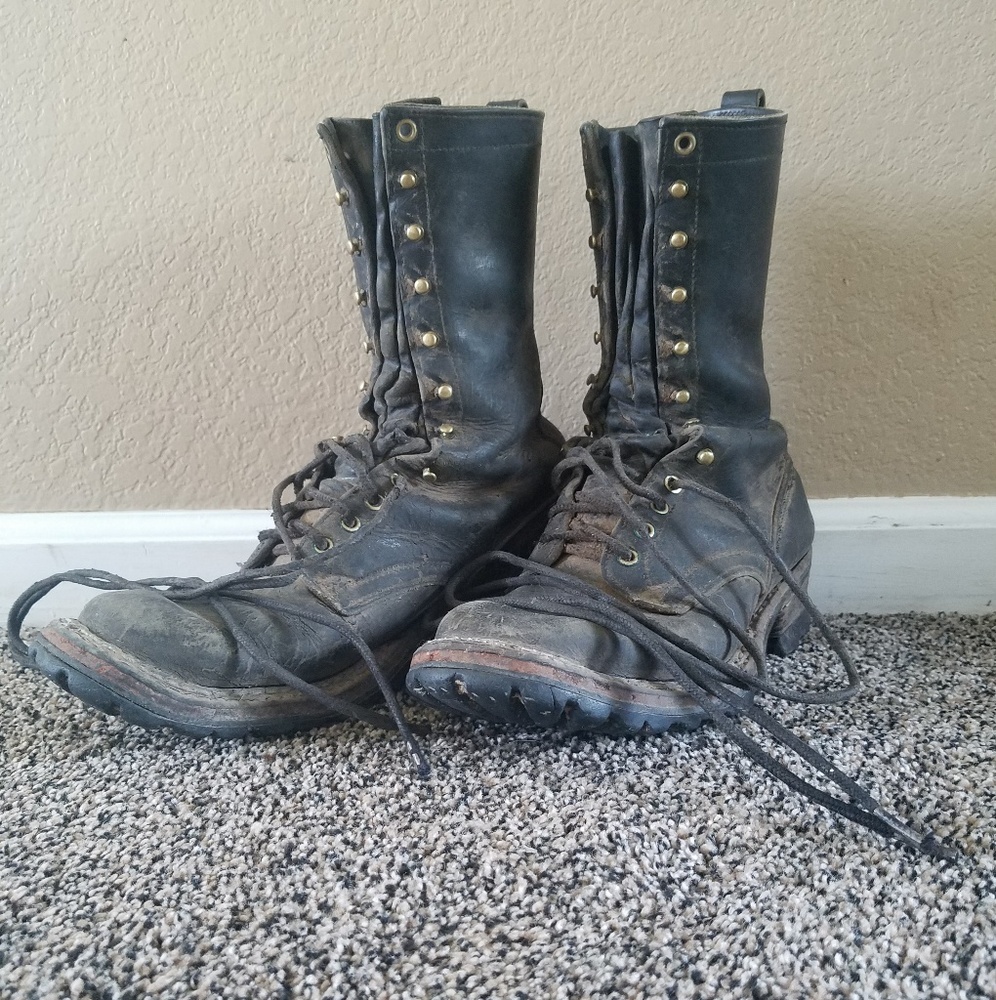Whites logger boots